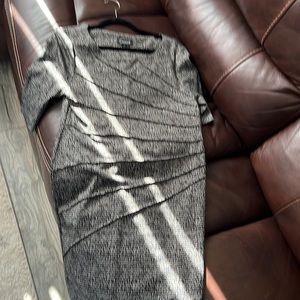 Connected Apparel size 10 dress back and white